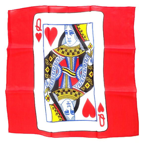 Playing Card Silk Scarf