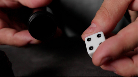 Mental Cube mind reading trick dice in tube