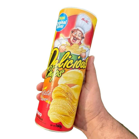 Potato Chip Canned Snake Prank Toy – Classic Jump Scare Gag Gift