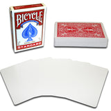 Blank Face Bicycle Playing Cards