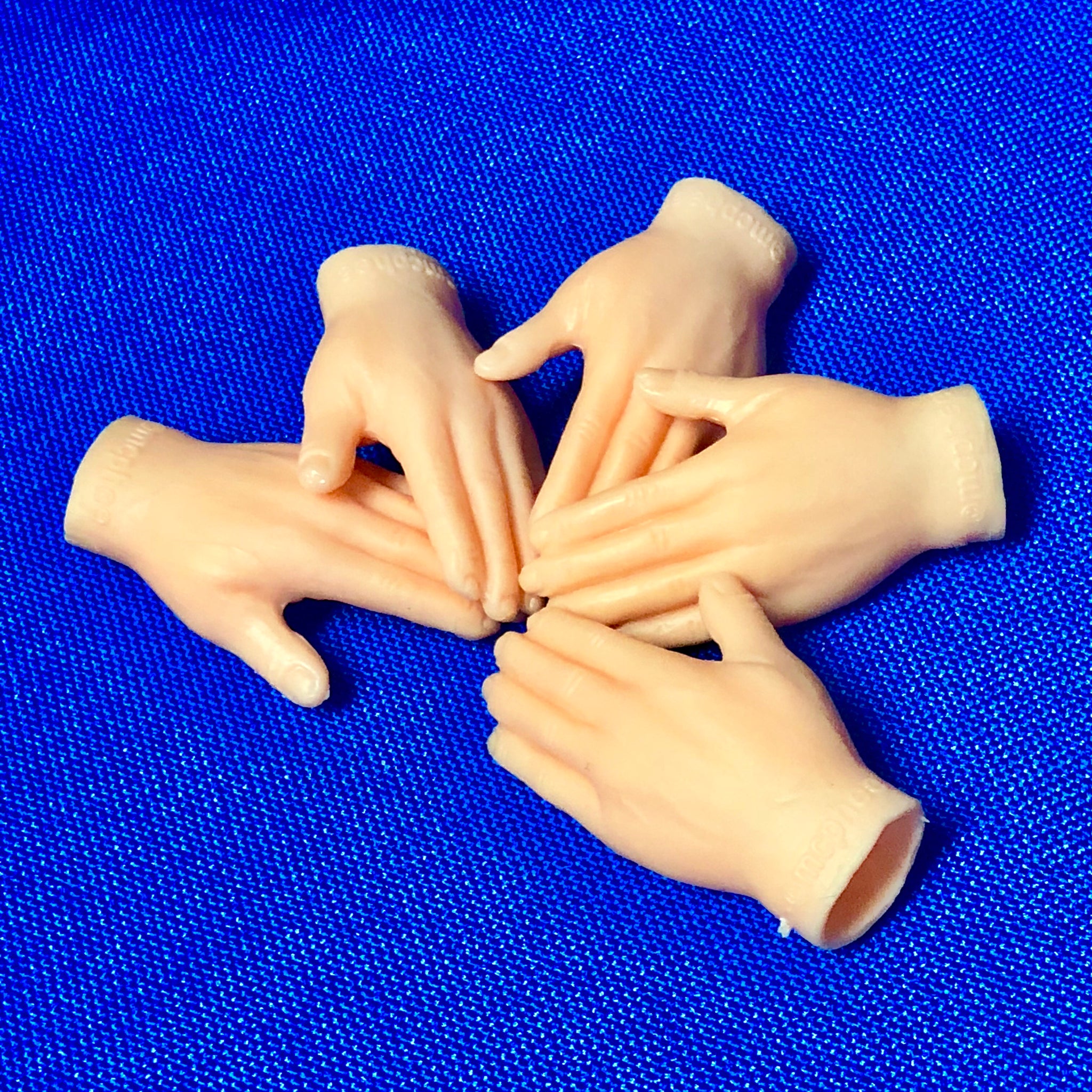 Set of Rubber Finger Hands for Finger Hands Mini Puppets Small